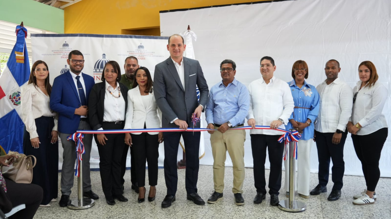 INABIE beneficiará a más de 51,000 estudiantes de Los Alcarrizos con atención en nuevo módulo de salud bucal