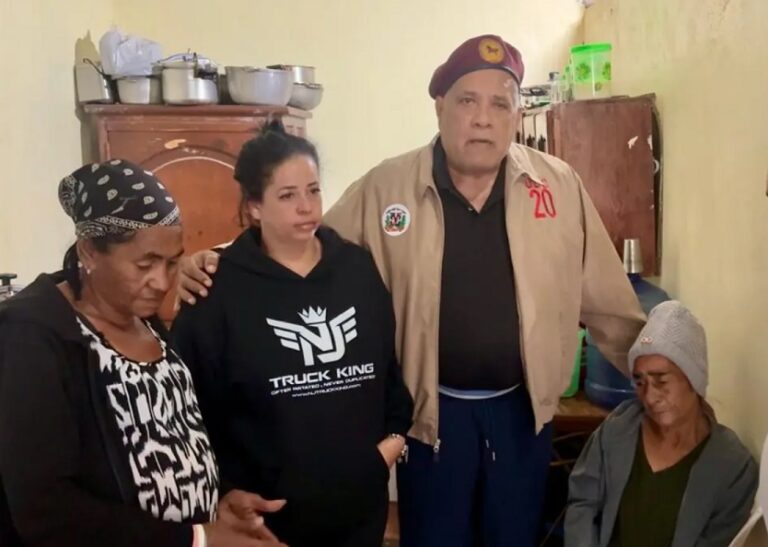 Presidente UD entrega comida a damnificados por las lluvias
