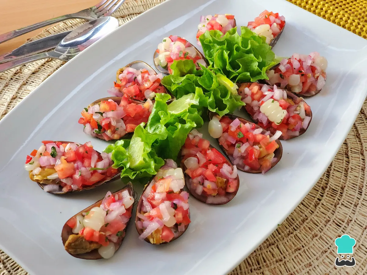 Receta de Choritos a la chalaca