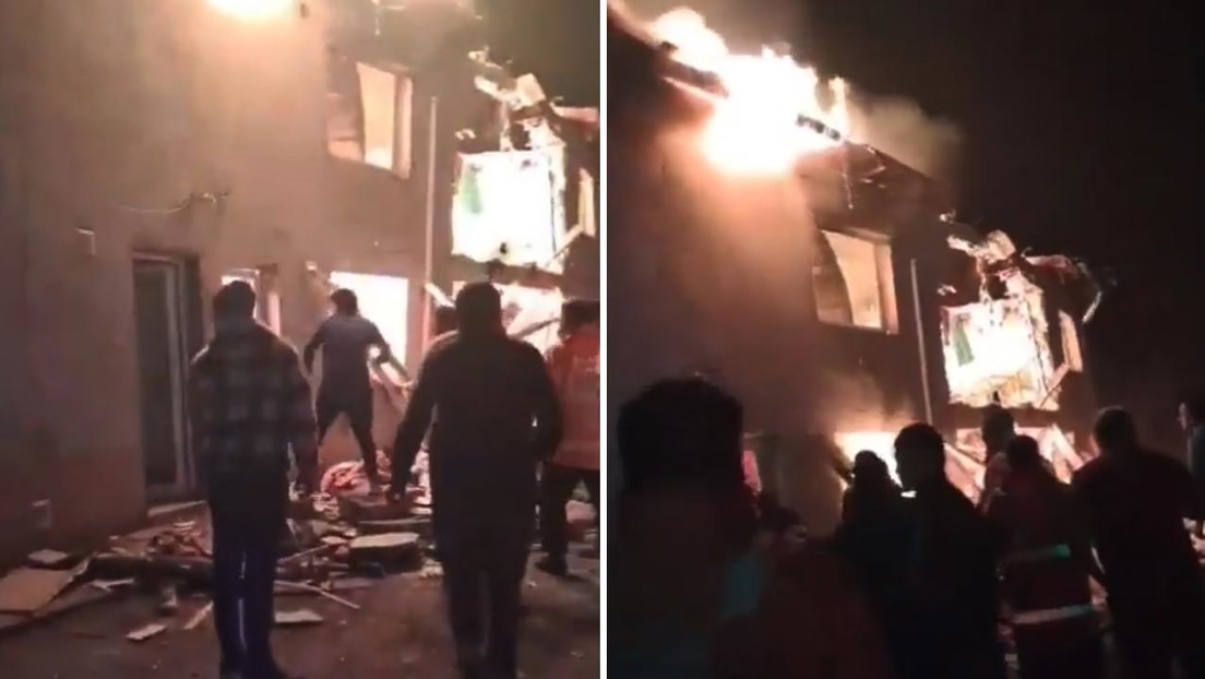 FUERTE: Explosión y voraz incendio deja varios muertos entre ellos un bebé