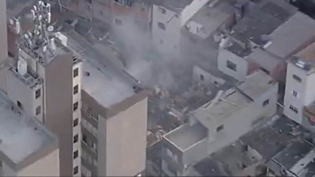 Gigantesca explosión destruye zona residencial de una importante urbe latinoamericana