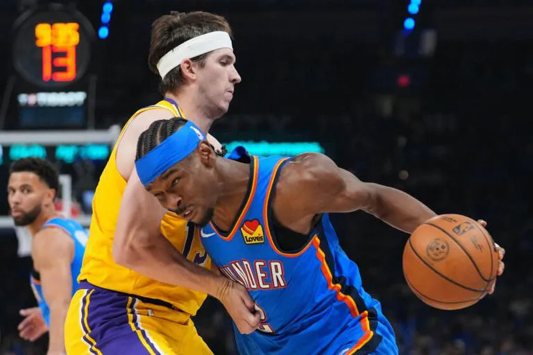 Chet Holmgren silencia a Los Ángeles: Oklahoma City Thunder golpea primero en la serie ante los Lakers