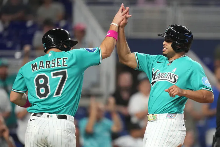 Los Marlins vencen a los Nacionales 5-2 con hit clave de Christopher Morel