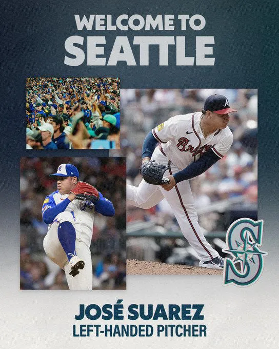 Los Mariners de Seattle anuncian movimiento inesperado con jugador recién adquirido
