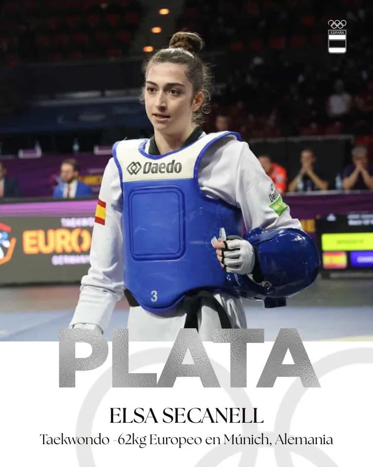 España suma su tercera medalla: Plata para Elsa Secanell