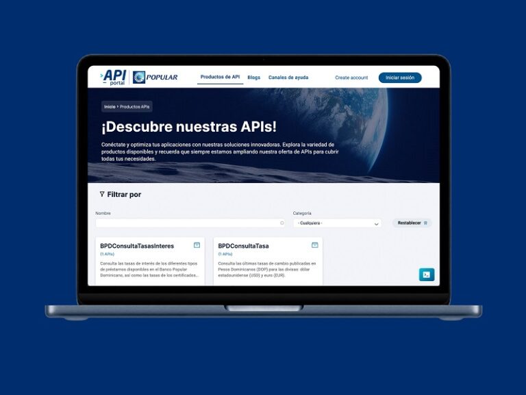 API Portal del Banco Popular supera las 91,000 consultas