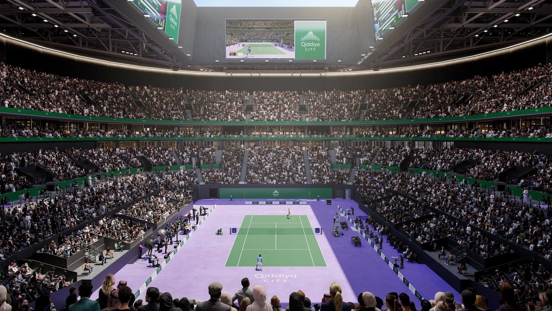 Arabia Saudita levanta su 'Wimbledon árabe' en pleno desierto