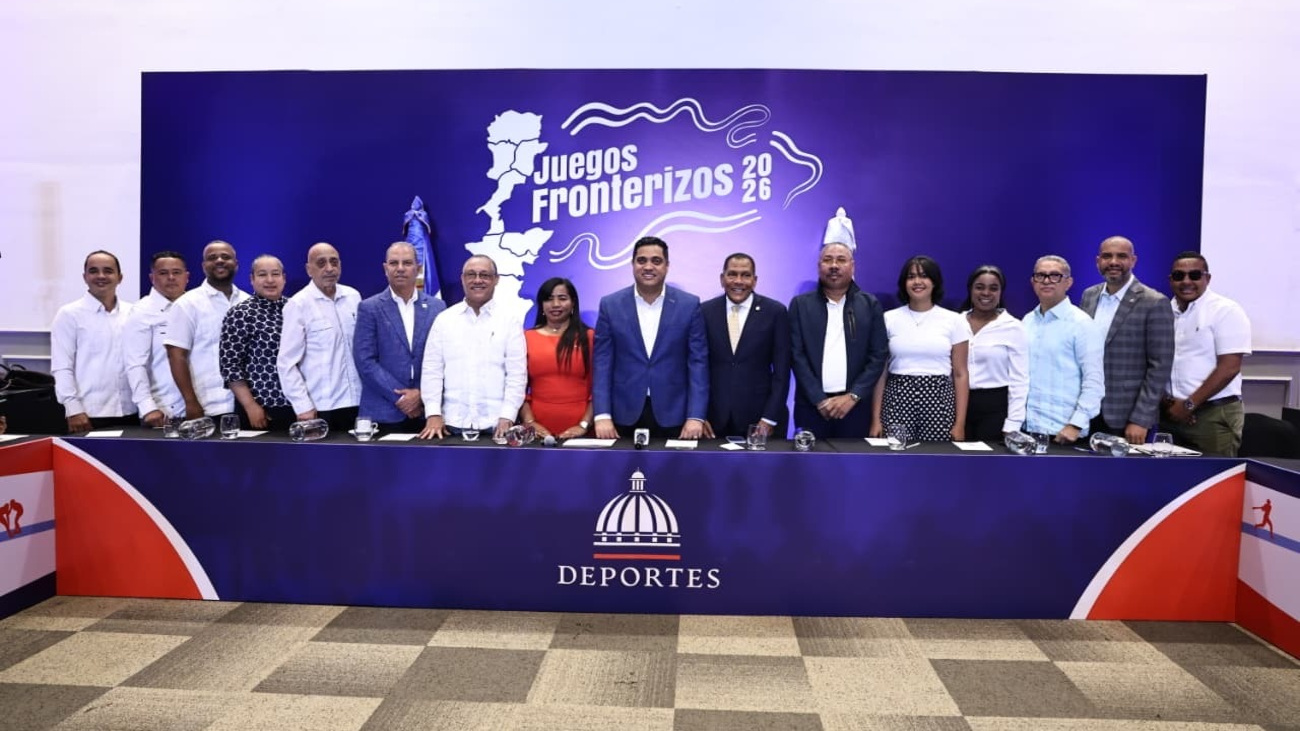 Ministro Kelvin Cruz anuncia la Gran Final de los Juegos Deportivos Fronterizos 2026