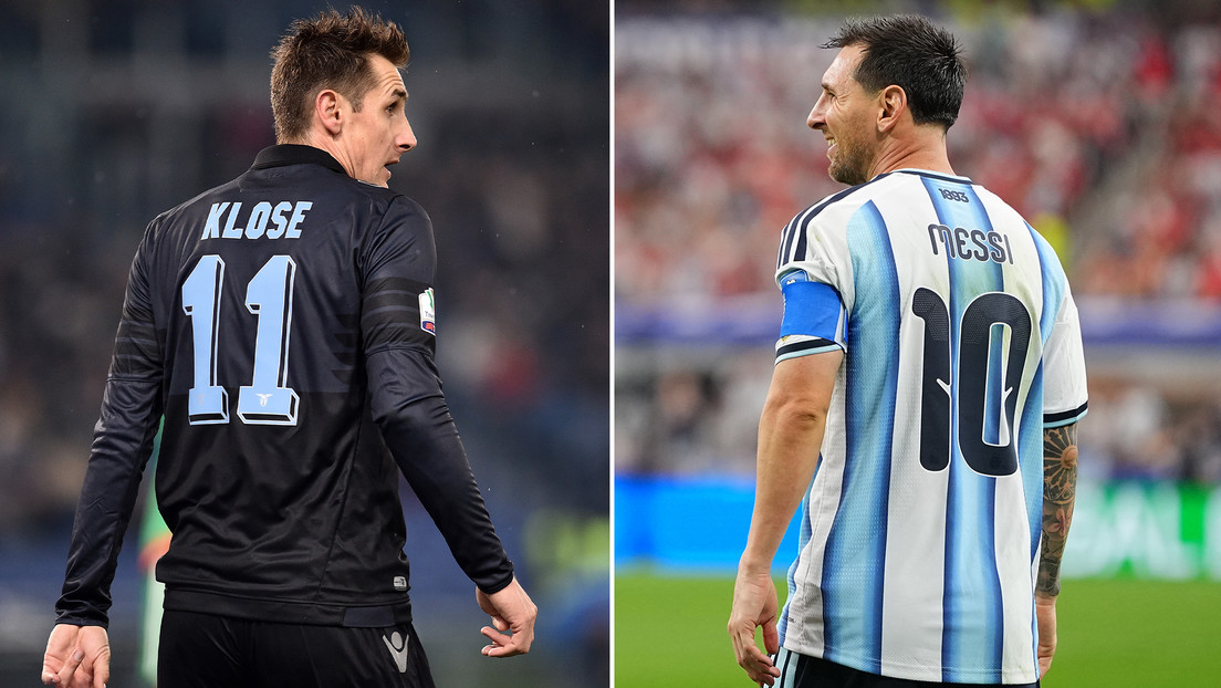 Miroslav Klose envía un mensaje especial a Messi tras batir su récord histórico en Mundiales