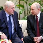 Putin mantiene una reunión con su par bielorruso
