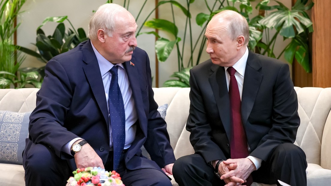 Putin mantiene una reunión con su par bielorruso