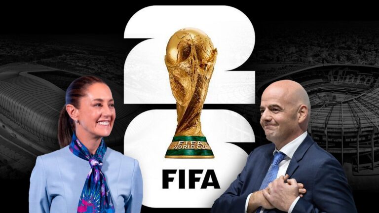 Sheinbaum recibe al titular de la FIFA en México a pocas horas del arranque del Mundial