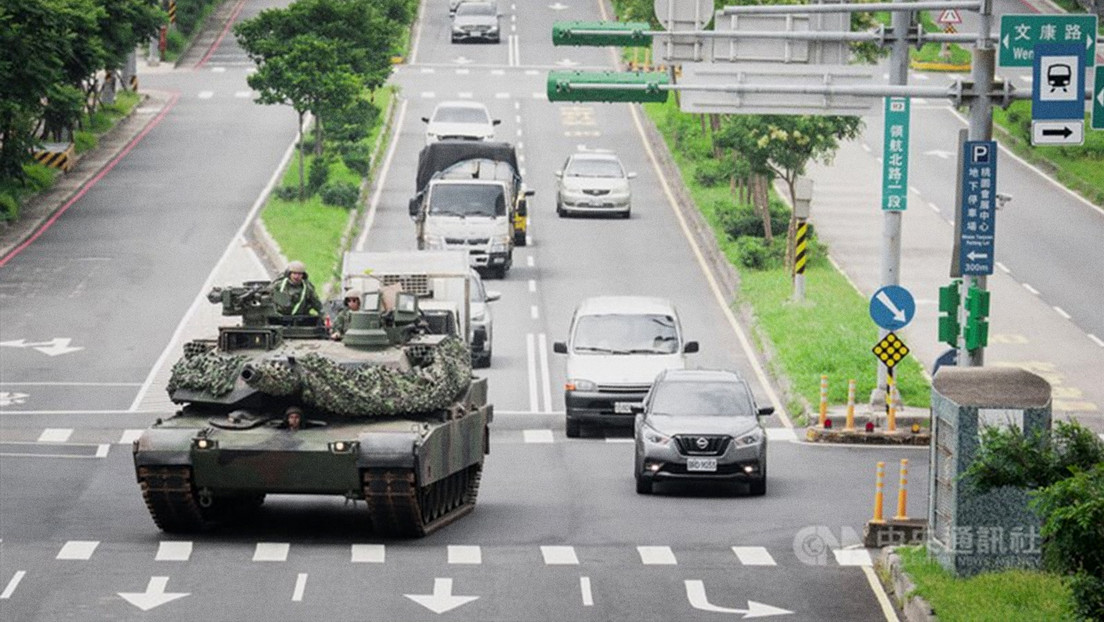 Taiwán despliega sus nuevos tanques M1A2T Abrams en ejercicios militares