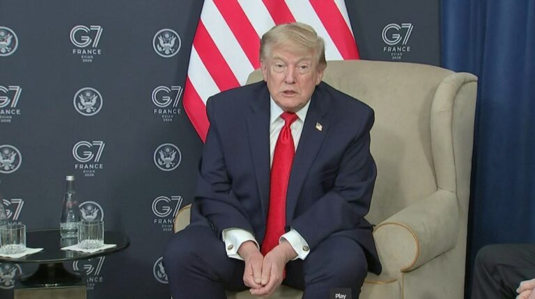 Trump: "No estamos invirtiendo ningún dinero en Irán"