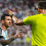 "A mí hablame bien": el explosivo cruce de Messi con un árbitro