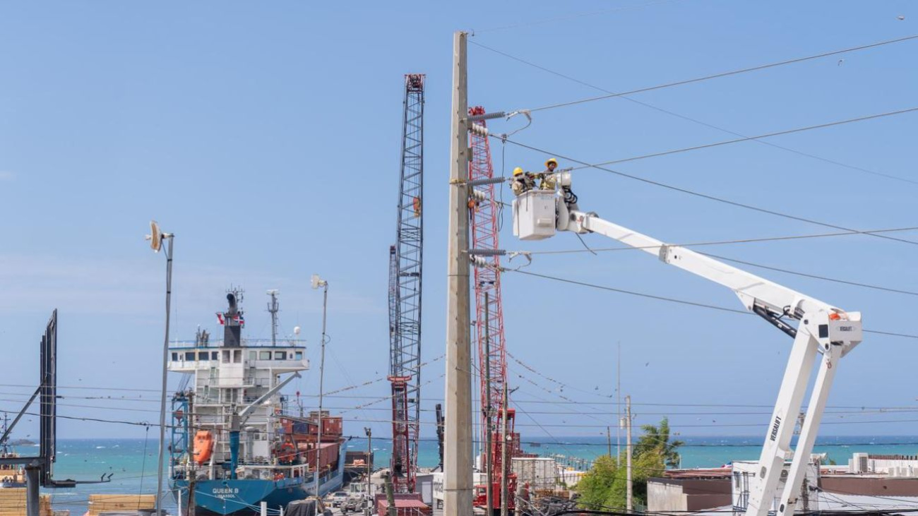 ETED continuará este sábado los trabajos de reconducción de línea en Puerto Plata