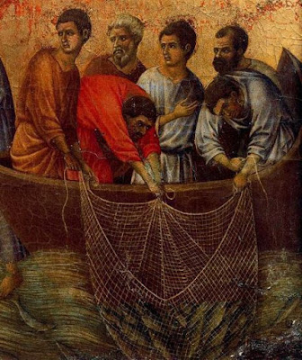 PALABRA DE DIOS JUEVES DE LECTURA El Reino de los cielos se parece también a la red que los pescadores echan en el mar y recoge toda clase de peces.