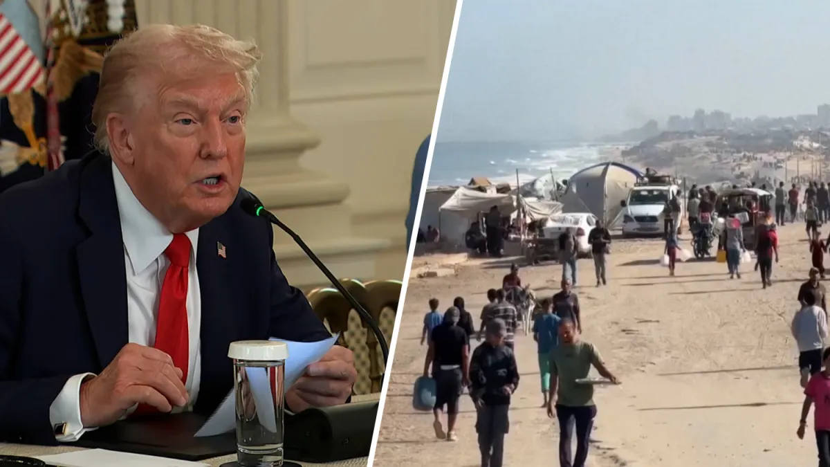 Trump indica bajo qué condición las tropas de Israel se retirarán de Gaza