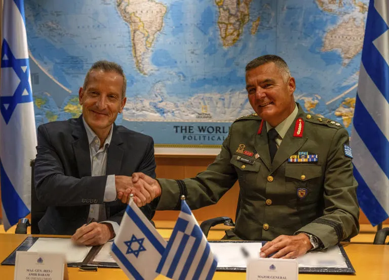 Acuerdo de defensa entre Israel y Grecia