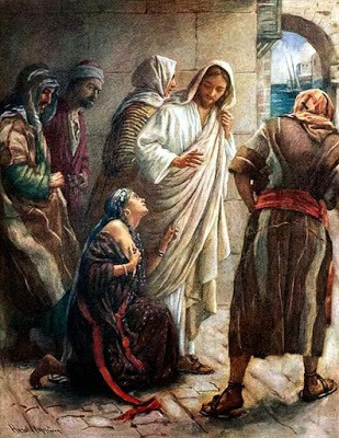 PALABRA DE DIOS MIERCOLES DE LECTURA "Es cierto, Señor; pero también los perritos se comen las migajas que caen de la mesa de sus amos".