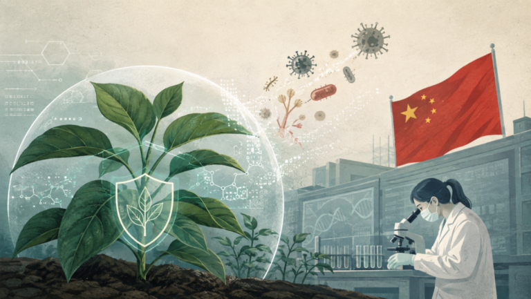 China desarrolla un revolucionario sistema para combatir enfermedades de las plantas