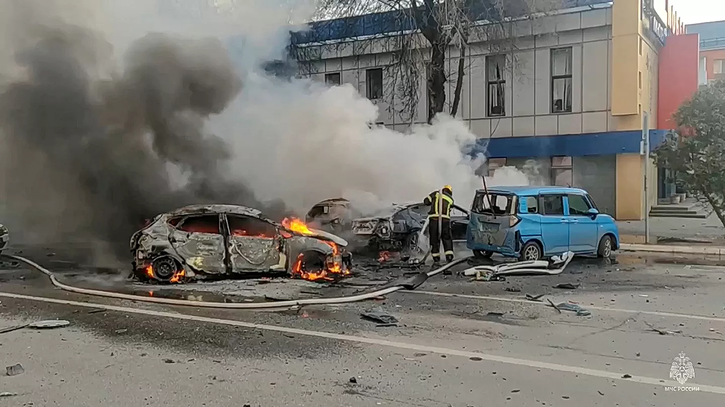 Cinco civiles heridos en ataques ucranianos contra la provincia rusa de Bélgorod