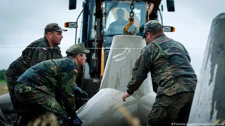 Alemania y Polonia refuerzan su muro defensivo fronterizo