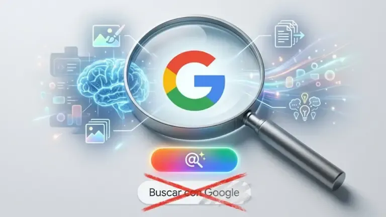Google prueba un cambio radical en su buscador: la IA sustituye al icónico botón de búsqueda