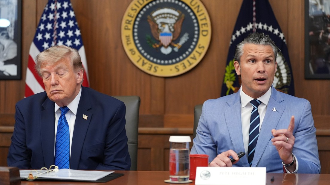 "¡Fake News!": La Casa Blanca se pronuncia sobre supuestas tensiones entre Trump y Hegseth en pleno conflicto con Irán
