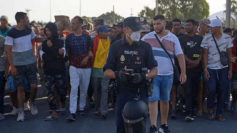 Inmigrantes vinculados al yihadismo en Ceuta