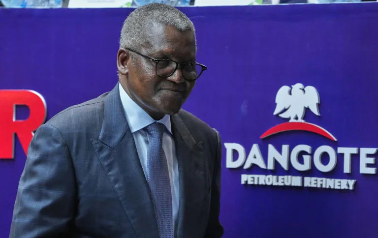 Refinería Dangote en bolsa