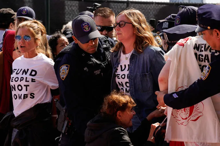 Protesta en Nueva York