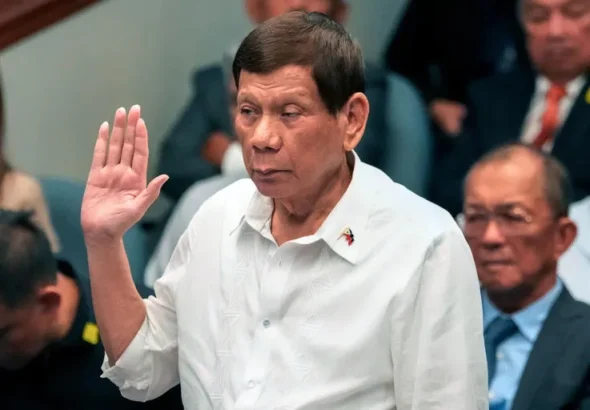 Expresidente filipino Duterte