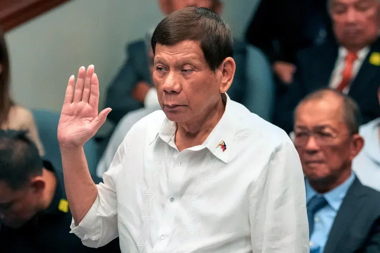 Expresidente filipino Duterte