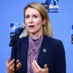 Kallas comenta la visita de los enviados de EE.UU. a Kiev