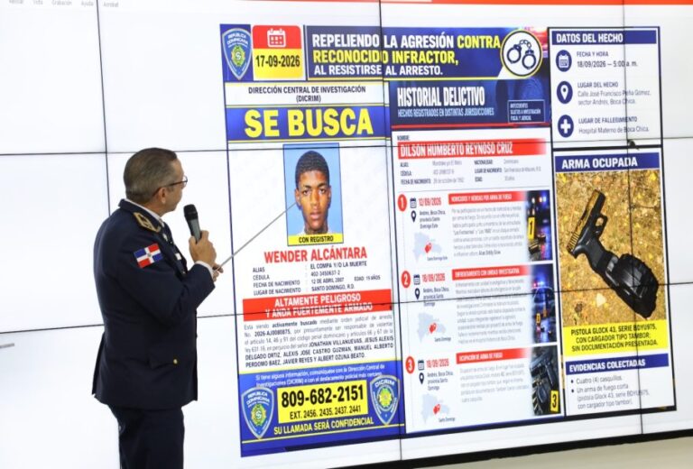 Policía Nacional abate a 4 delincuentes en operativos de 2026