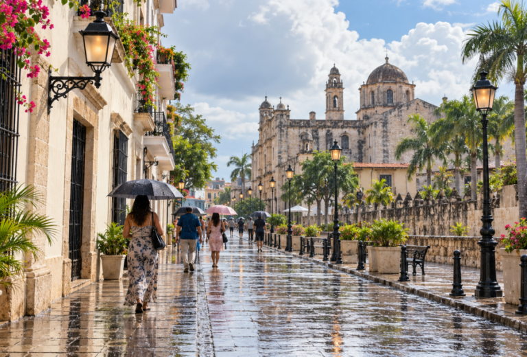 Santo Domingo: Prevén lluvias ligeras y 32 °C este miércoles