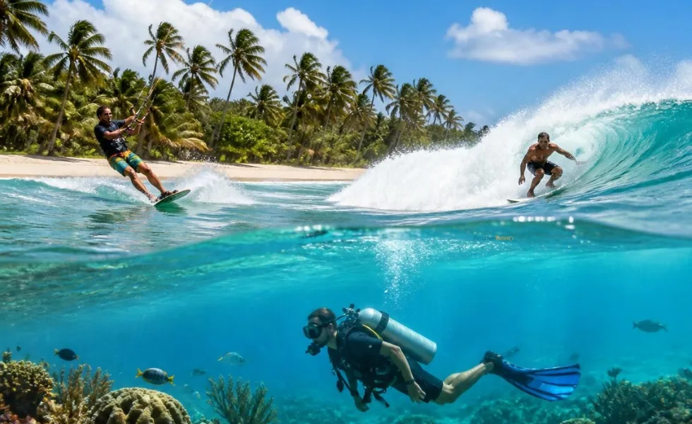 Deportes acuáticos: 5 playas dominicanas son elegidas en 2026