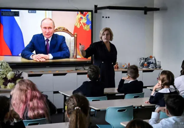 Vladímir Putin reforma las escuelas rusas