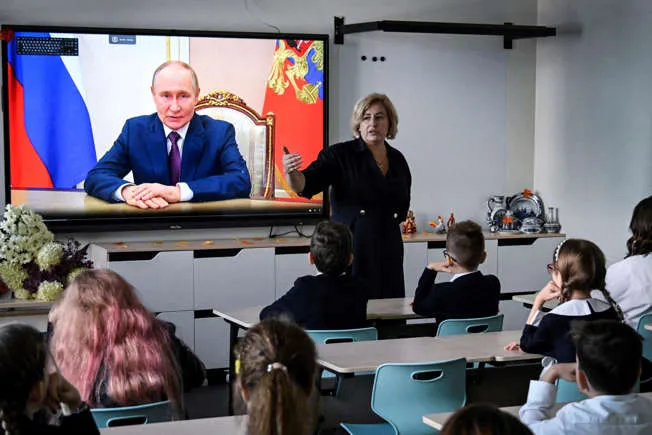 Vladímir Putin reforma las escuelas rusas