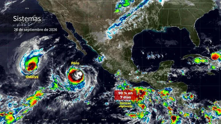 Huracanes en el Pacífico