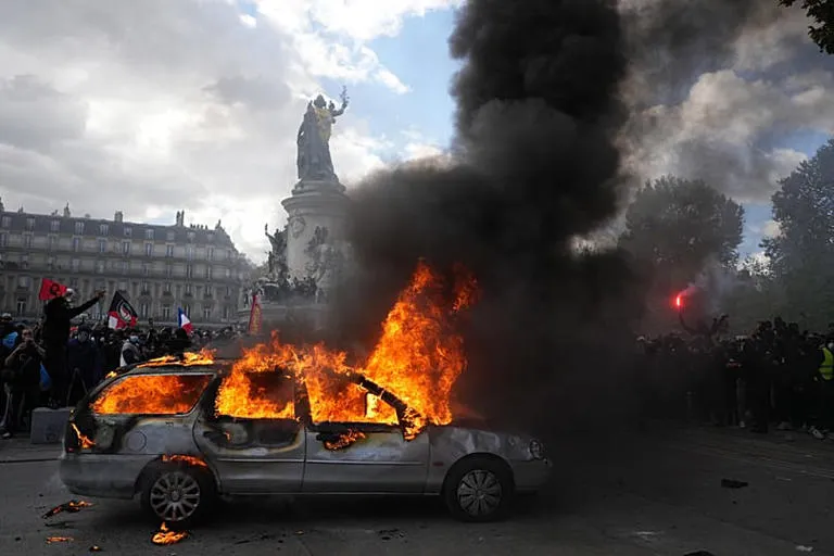 Protestas en Francia