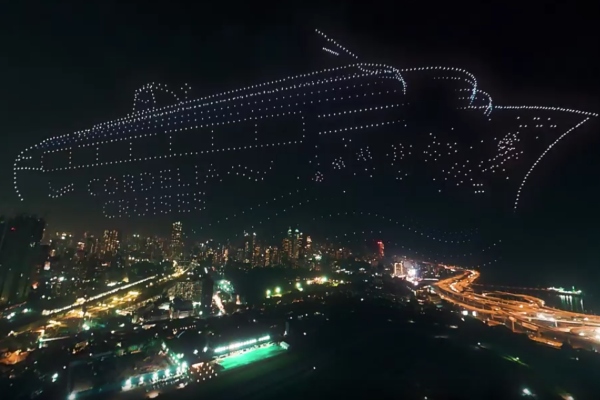 Cordelia Sky inaugura operaciones desde Mumbai con espectáculo de drones