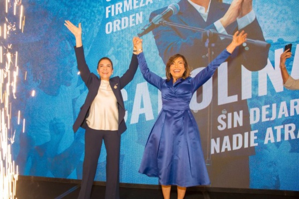 Geanilda se une oficialmente al proyecto presidencial de Carolina