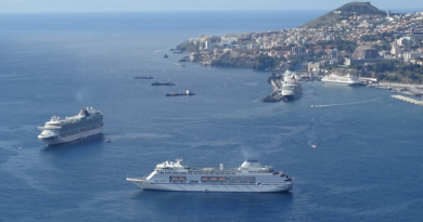 Tres pasajeros de cruceros son trasladados a un hospital en Madeira