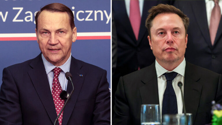 El canciller polaco 'manda' a Elon Musk a Marte