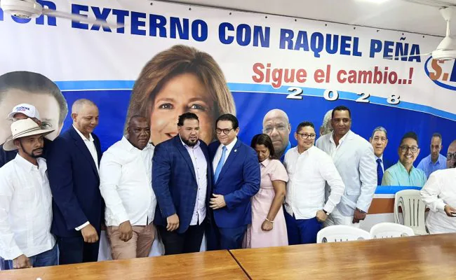 Raquel Pena recibe respaldo masivo de dirigentes del PRM en Santiago