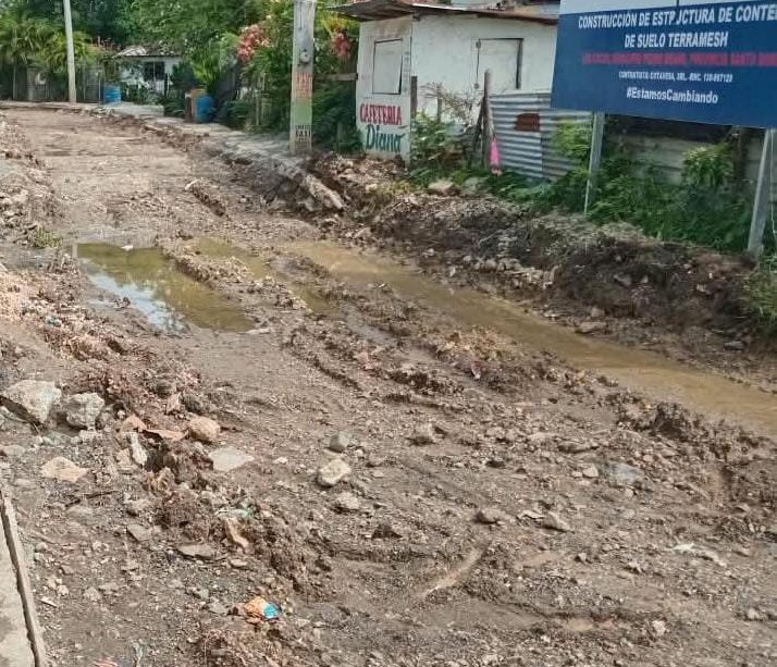 Residentes de Pedro Brand exigen terminación de calle Primera